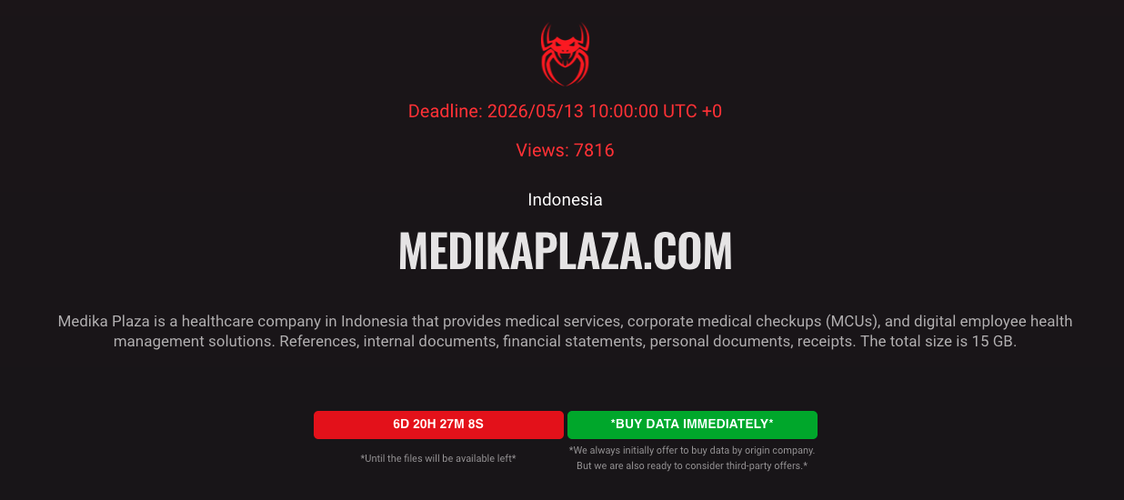 Incident Medikaplaza